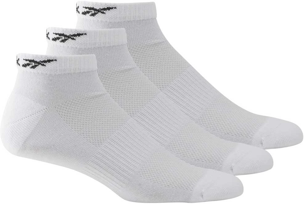 Reebok Kojinės Te Low Cut Sock 3P Baltas