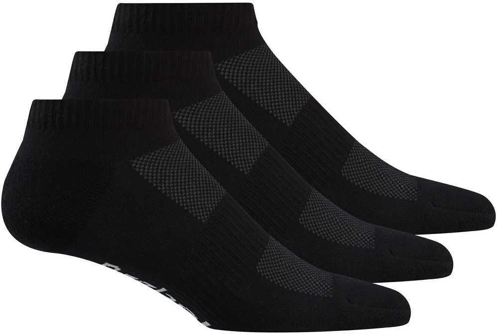 Reebok Kojinės Te Low Cut Sock 3P Juodas GH0408