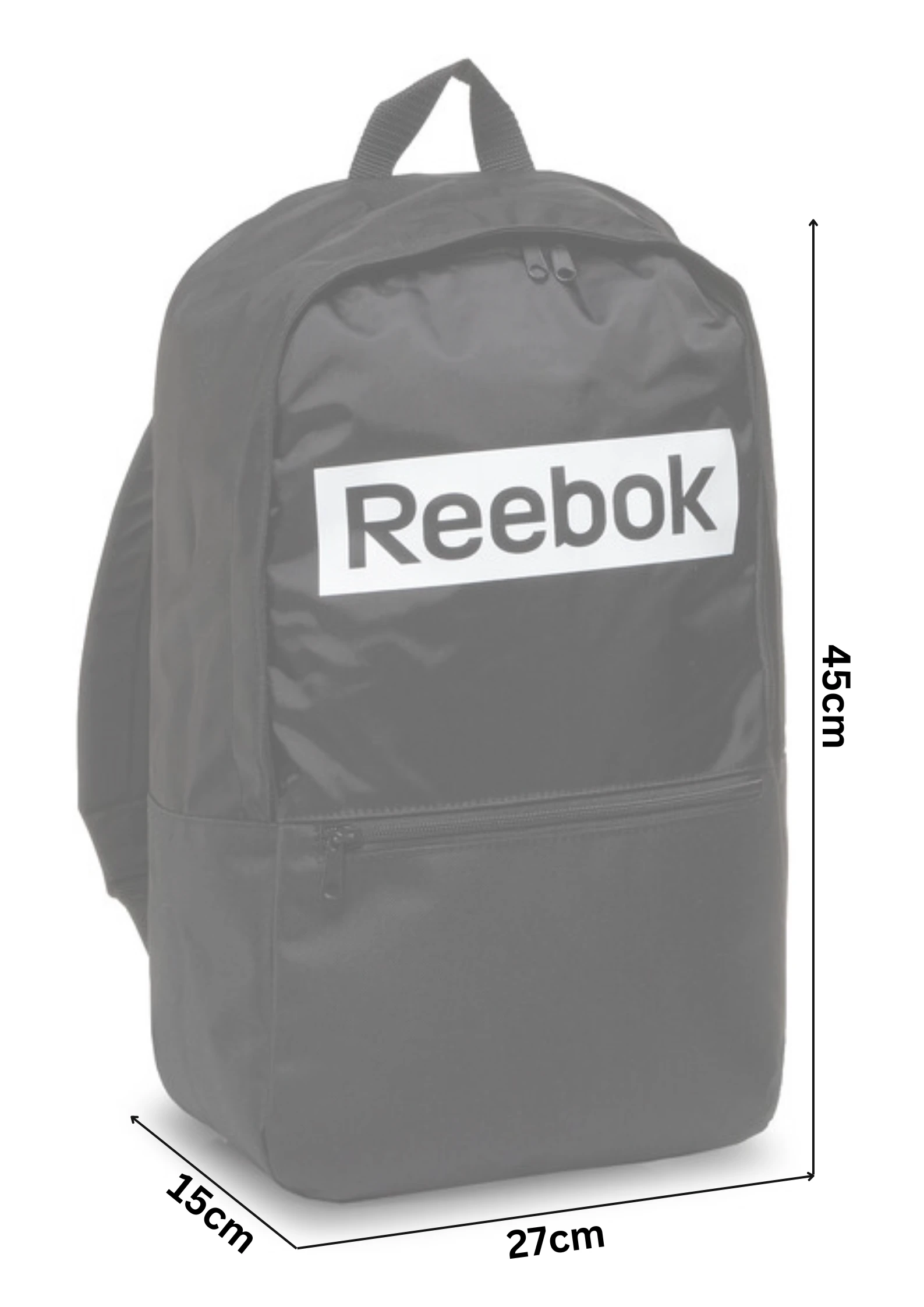 Reebok Kuprinė Linear Logo Bp Juodas FQ6133