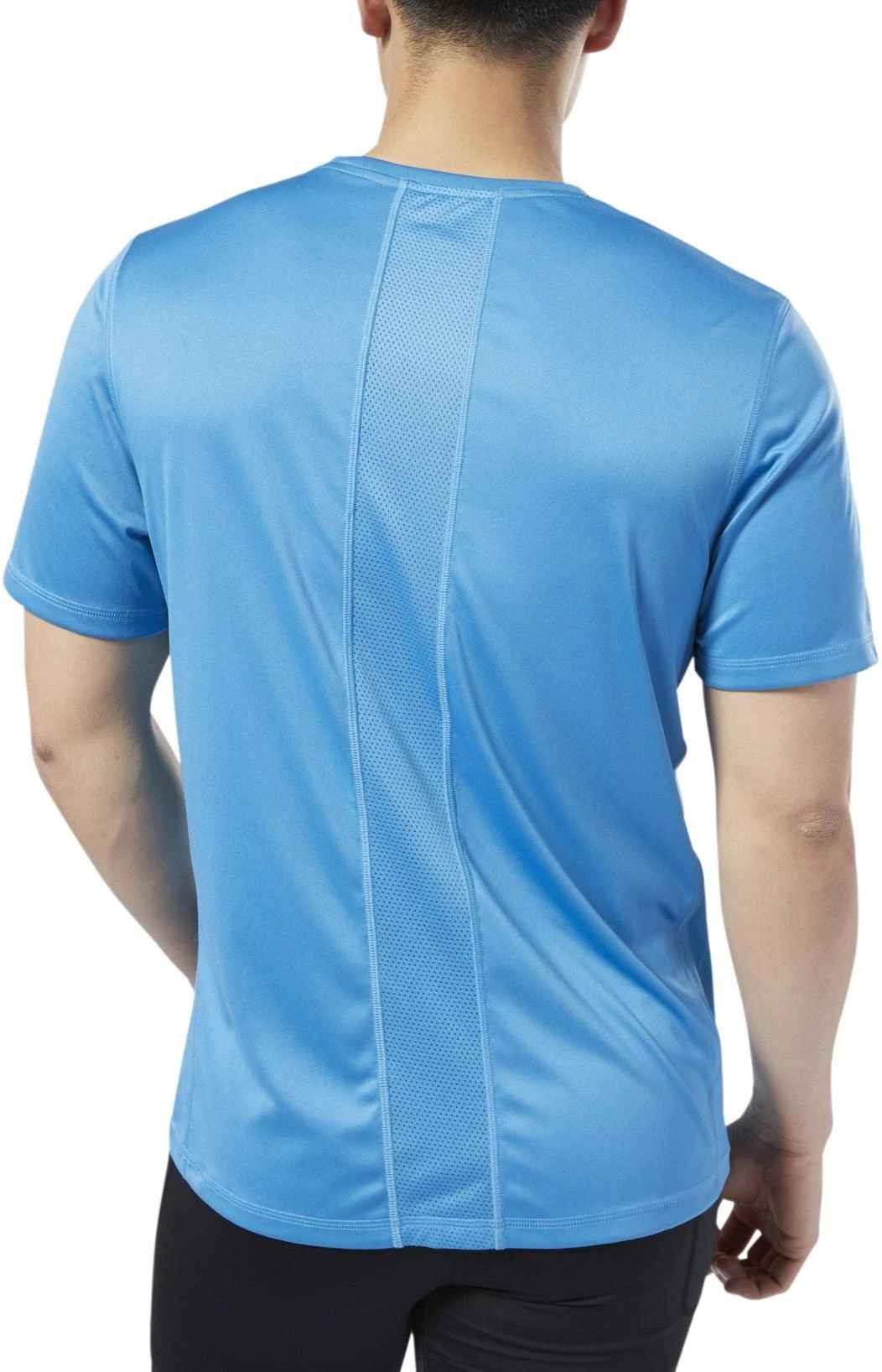 Reebok Marškinėliai Re Run Crew Tee Mėlyna EC2546