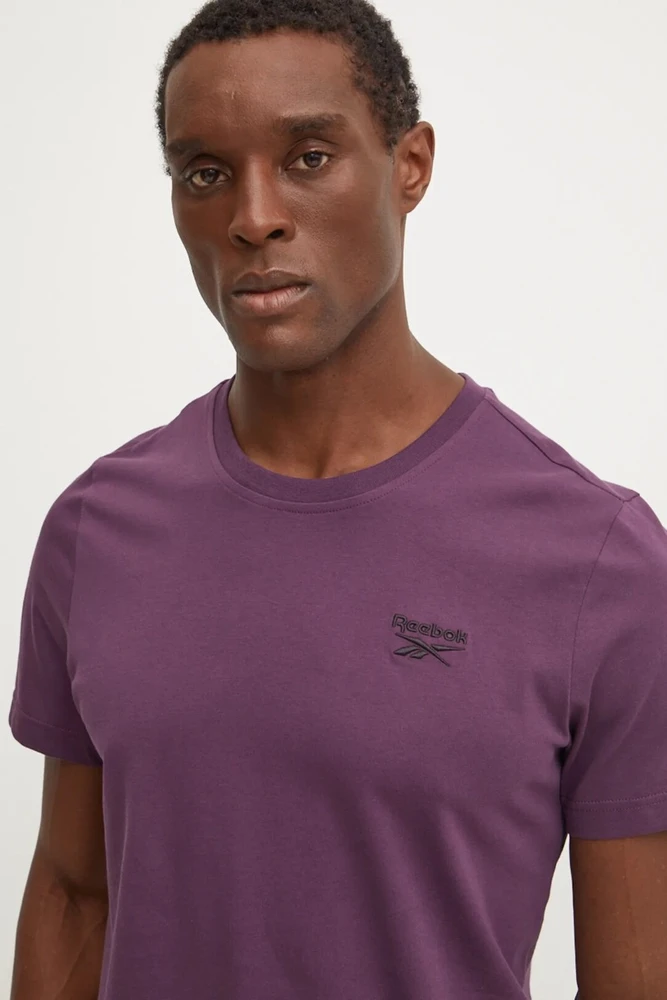 Reebok Marškinėliai Vyrams Identity Small Logo Plum 100206078
