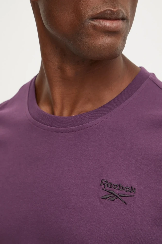 Reebok Marškinėliai Vyrams Identity Small Logo Plum 100206078