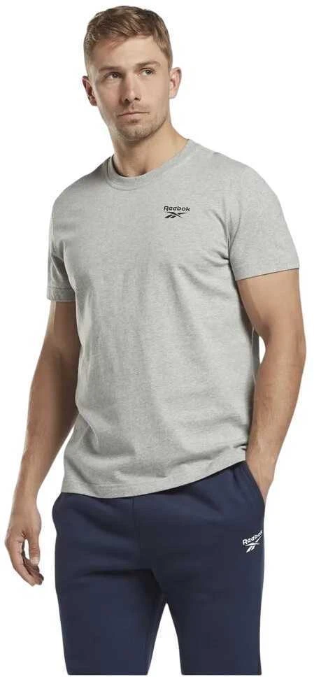 Reebok Marškinėliai Vyrams Identity Small Log Pilkas 100064838