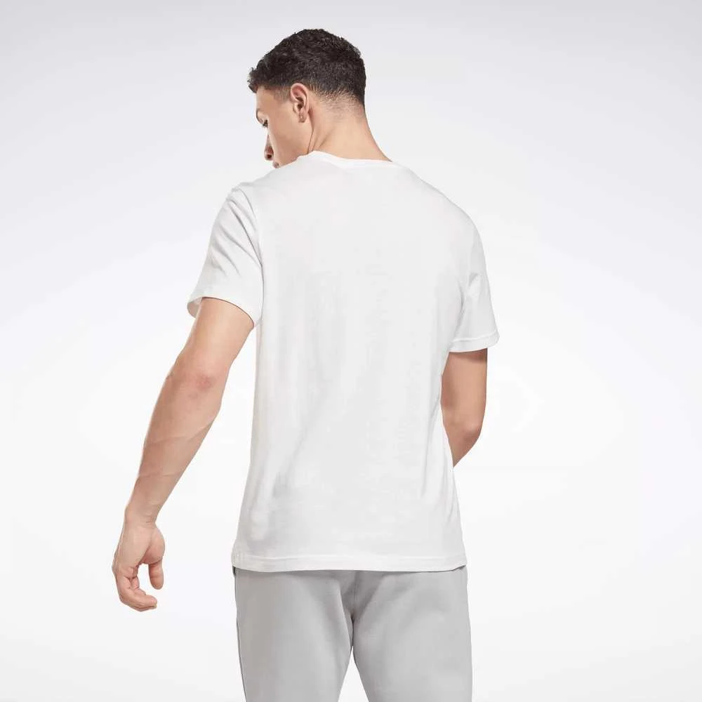 Reebok Marškinėliai Vyrams Identity Small Logo Plum 100206078