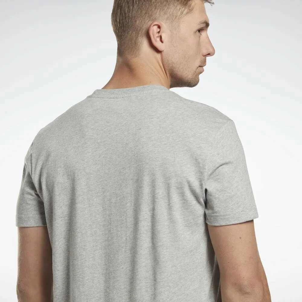 Reebok Marškinėliai Vyrams Identity Small Log Pilkas 100064838