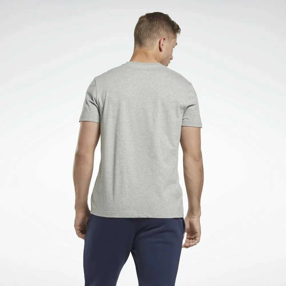 Reebok Marškinėliai Vyrams Identity Small Log Pilkas 100064838