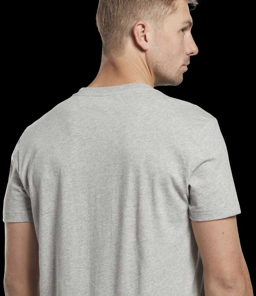 Reebok Marškinėliai Vyrams Ri Left Chest Logo Pilkas HS7114