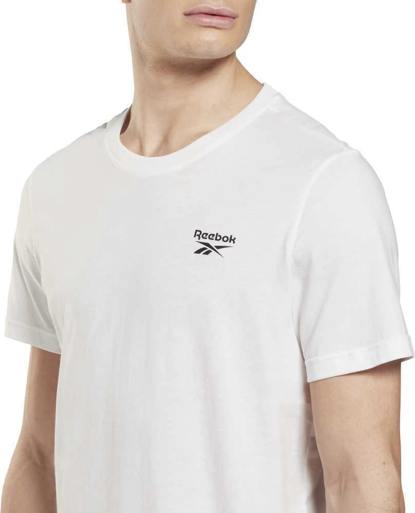 Reebok Marškinėliai Vyrams Ri Left Chest Logo Baltas HG4443