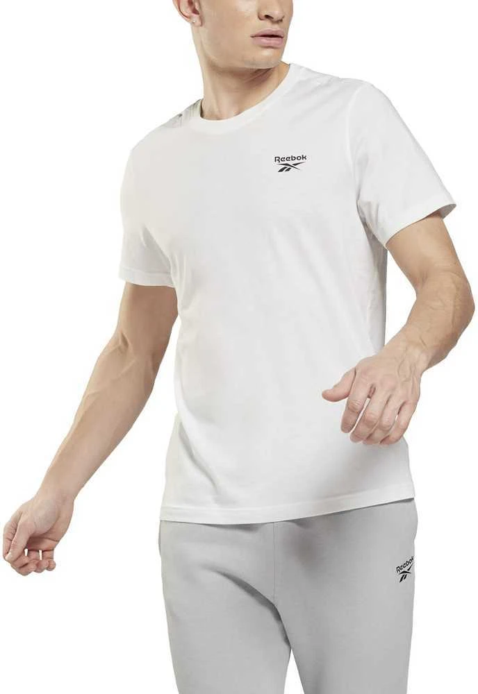 Reebok Marškinėliai Vyrams Ri Left Chest Logo Baltas HG4443
