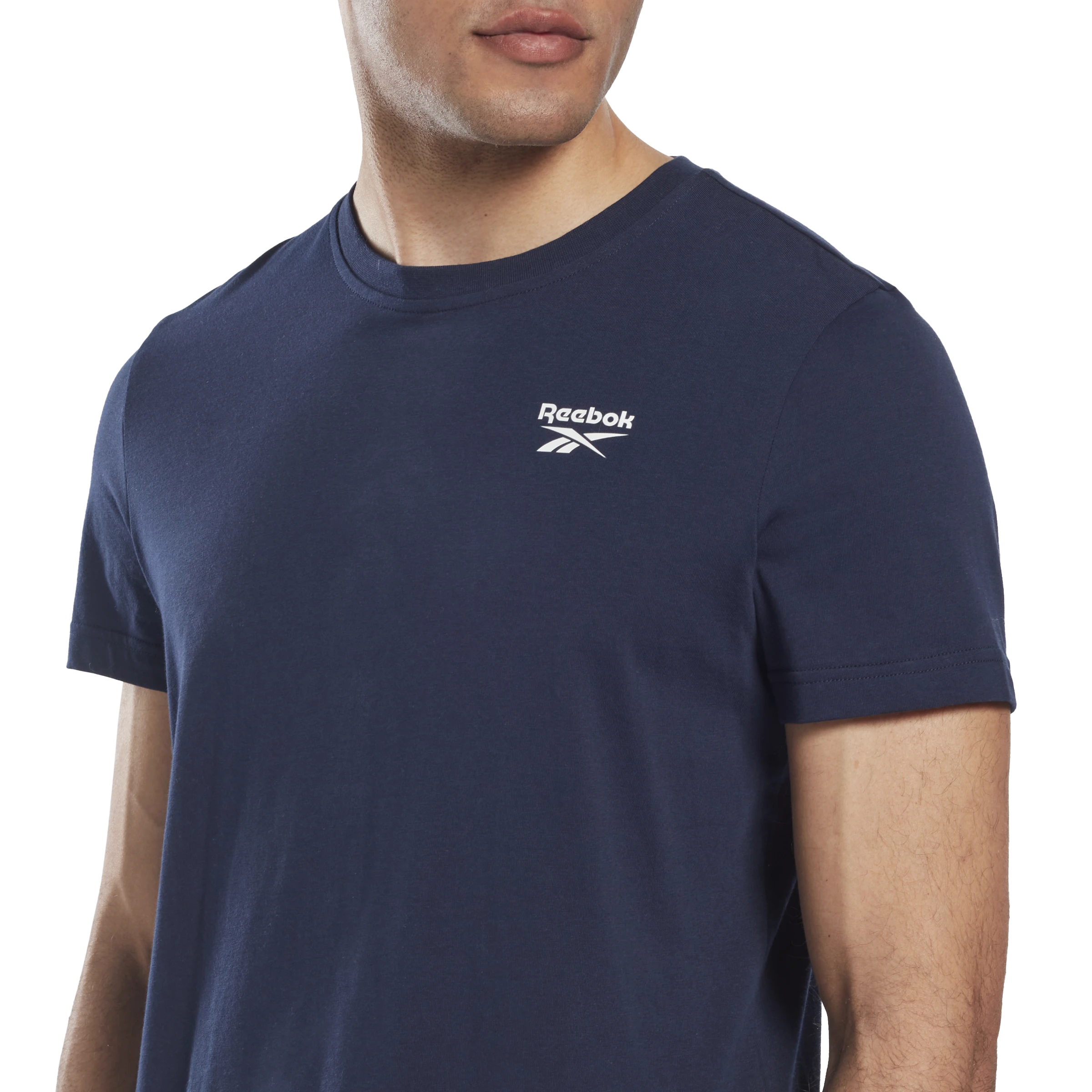 Reebok Marškinėliai Vyrams Ri Left Chest Logo Mėlyna HJ9930