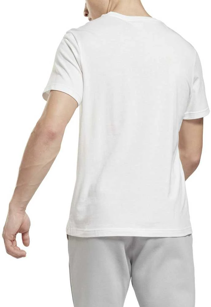 Reebok Marškinėliai Vyrams Ri Left Chest Logo Baltas HG4443