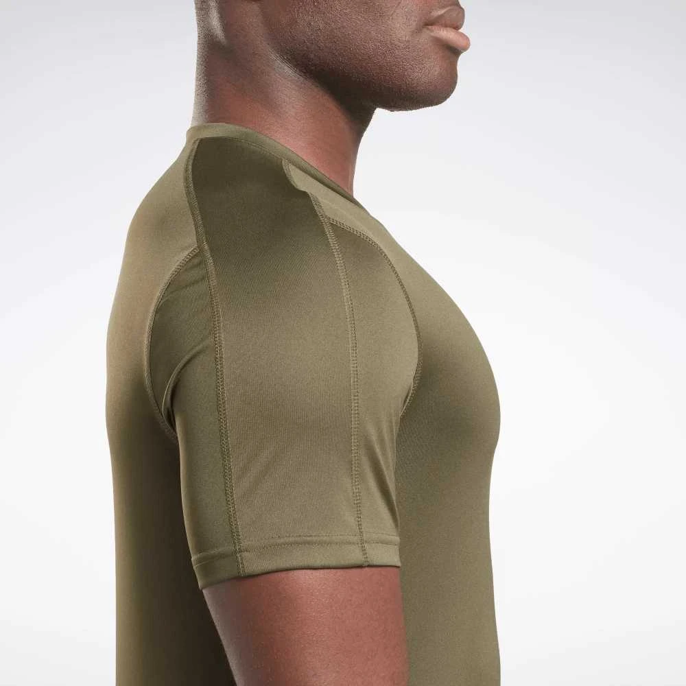Reebok Marškinėliai Vyrams Ss Tech Tee Khaki 100057848