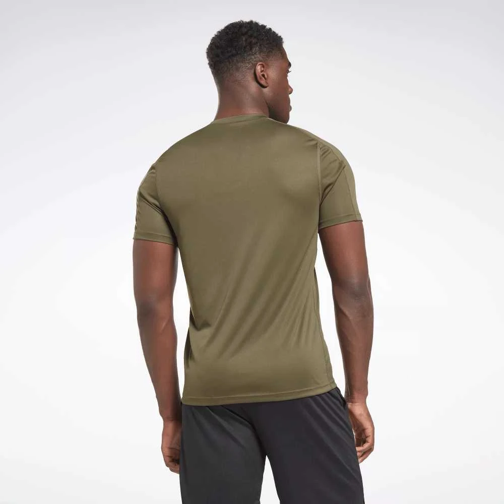 Reebok Marškinėliai Vyrams Ss Tech Tee Khaki 100057848