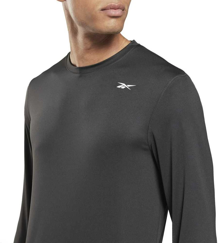 Reebok Marškinėliai Vyrams Train Ls Tech Tee Juodas 100065576