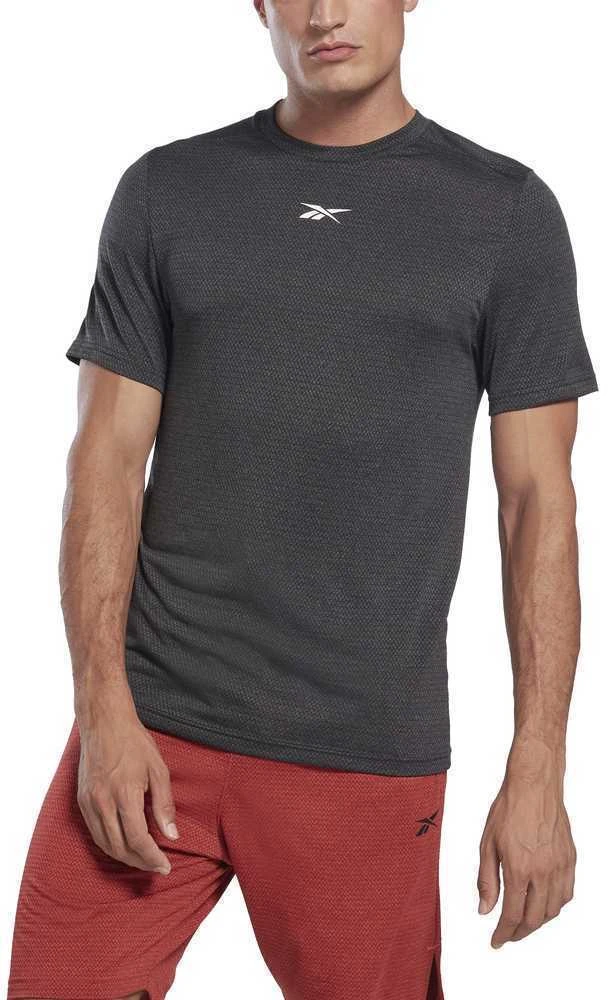 Reebok Marškinėliai Vyrams Wor Melange Tee Pilkas H46641