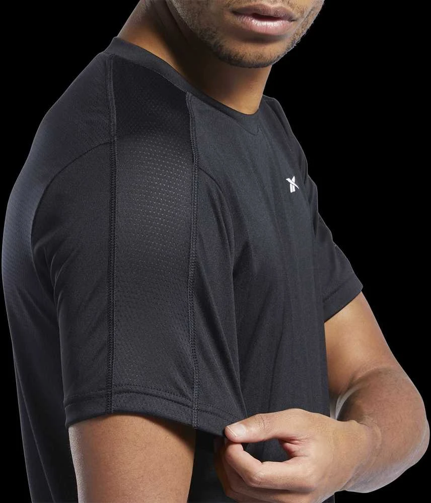 Reebok Marškinėliai Vyrams Wor Ss Tech Tee Juodas HB1721