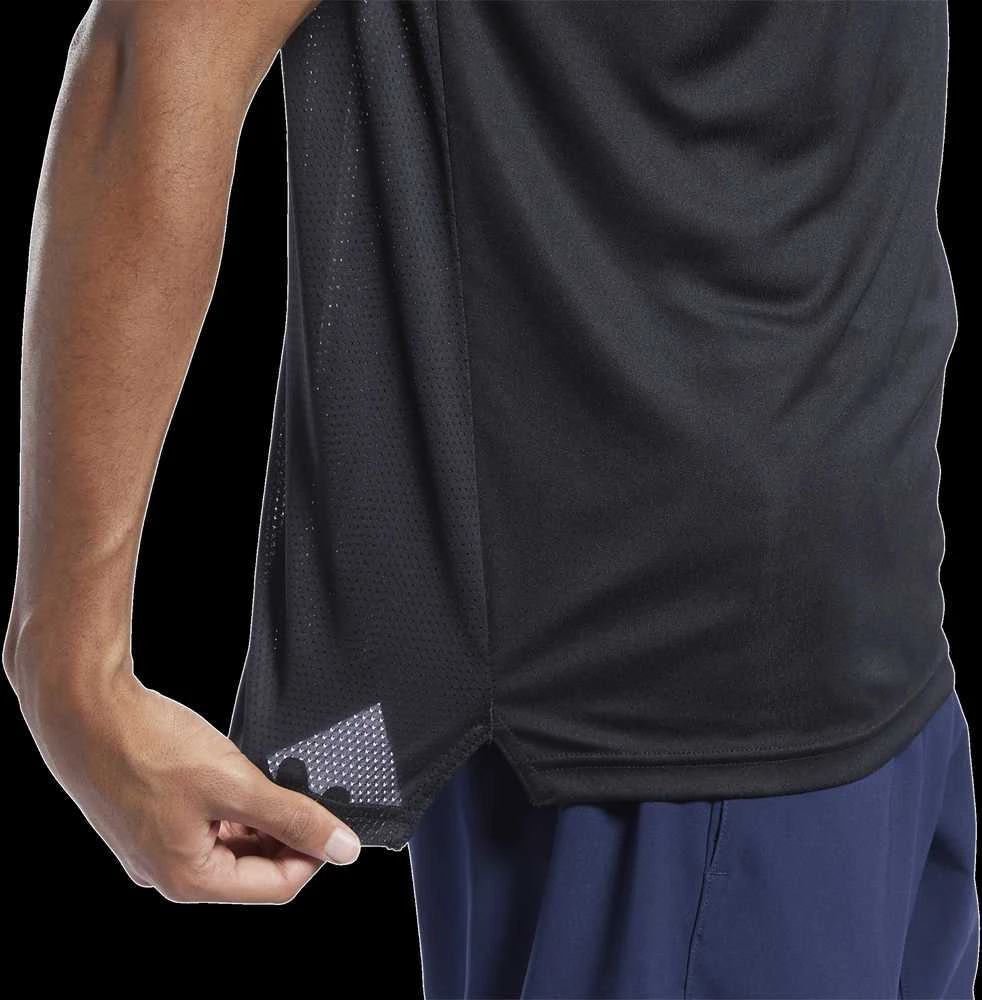 Reebok Marškinėliai Vyrams Wor Ss Tech Tee Juodas HB1721