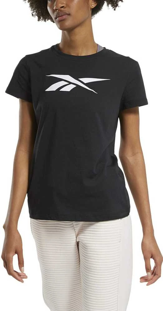 Reebok Palaidinė Moterims Te Graphic Vector T Juodas