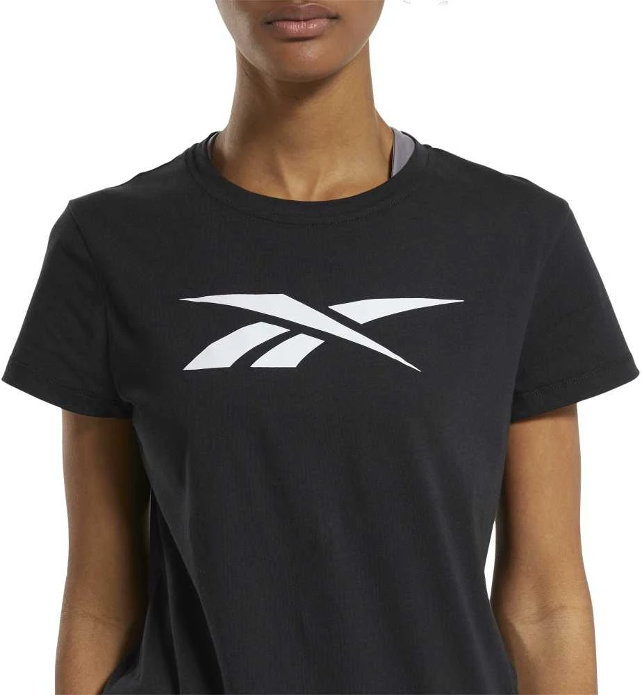 Reebok Palaidinė Moterims Te Graphic Vector T Juodas