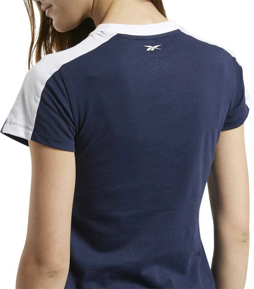 Reebok Palaidinė Moterims Te Linear Logo Deta Mėlyna