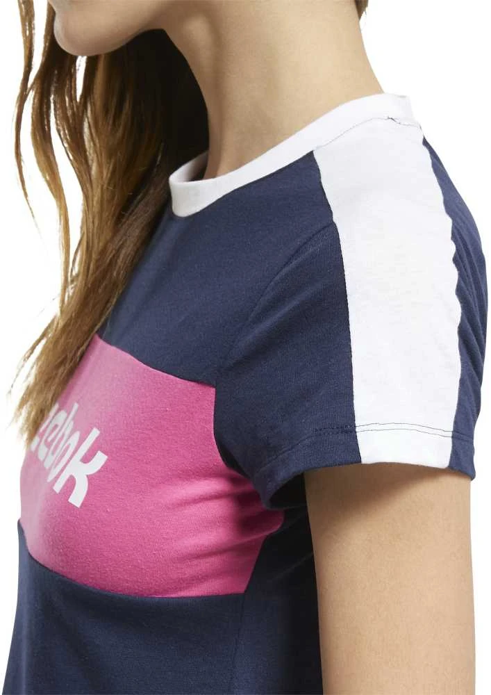 Reebok Palaidinė Moterims Te Linear Logo Deta Mėlyna