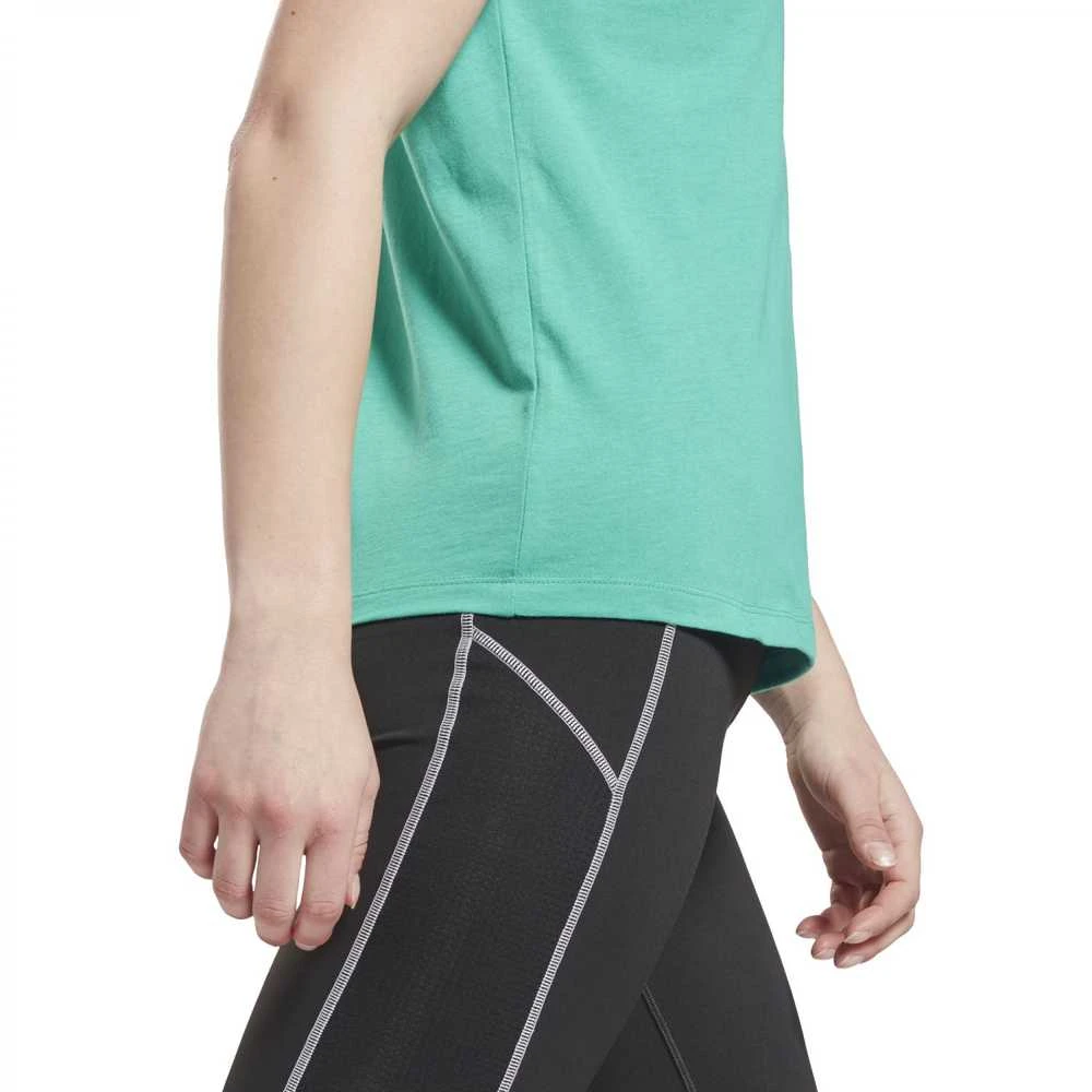 Reebok Palaidinė Moterims Wor Comm Cotton Tee Žalias GR9474