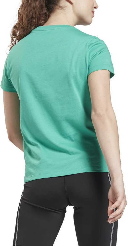 Reebok Palaidinė Moterims Wor Comm Cotton Tee Žalias GR9474