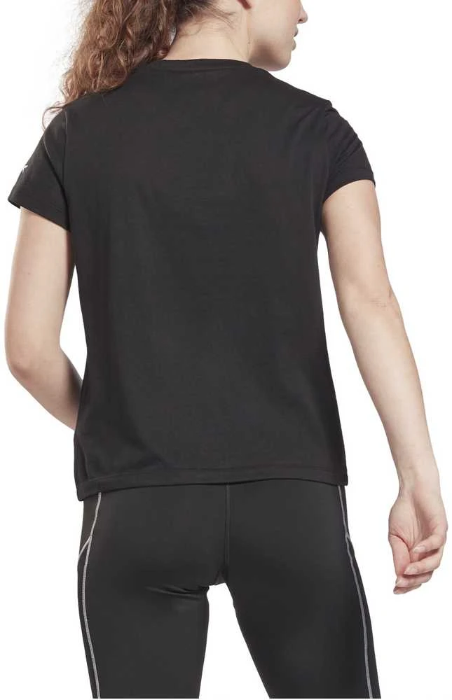 Reebok Palaidinė Moterims Wor Comm Cotton Tee Juodas GR9476