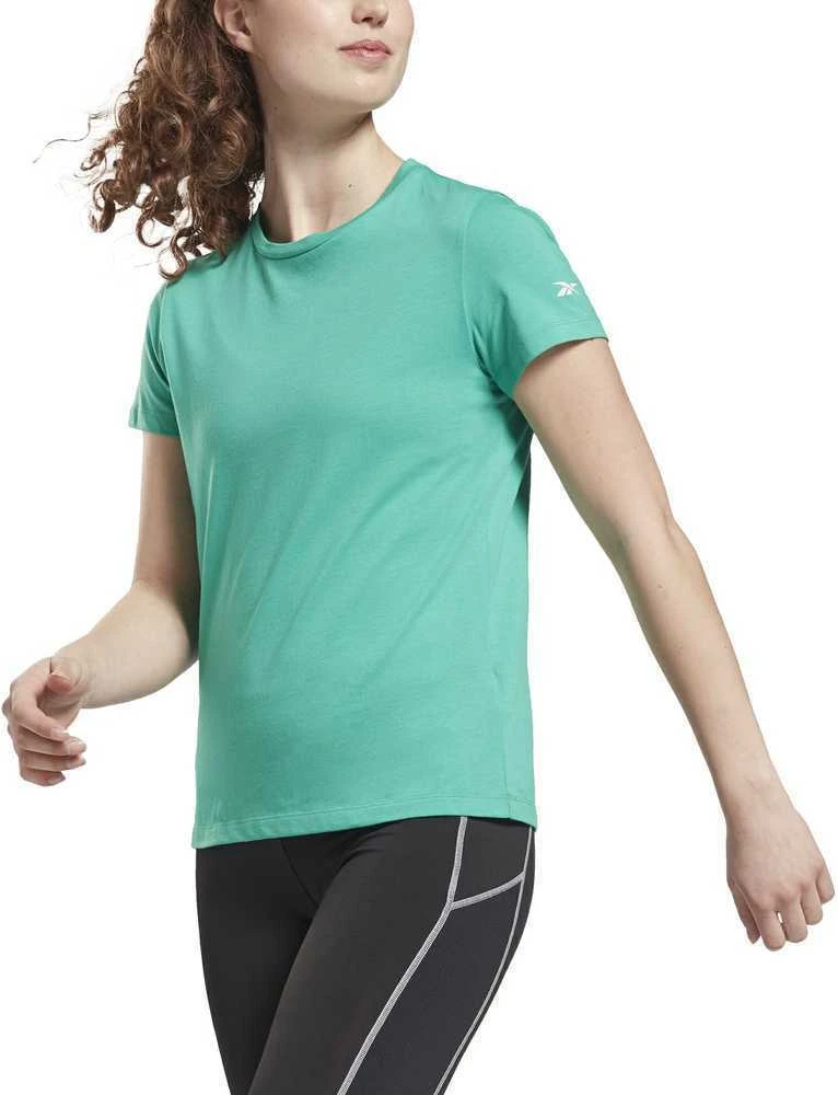 Reebok Palaidinė Moterims Wor Comm Cotton Tee Žalias GR9474