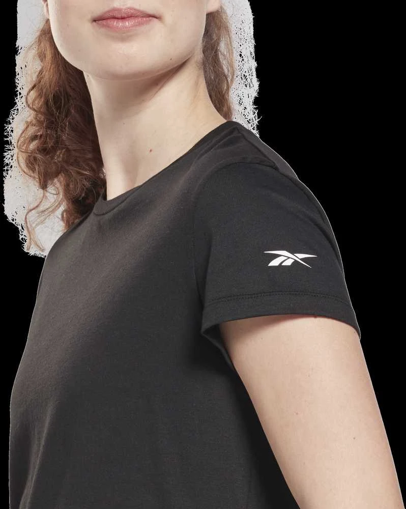 Reebok Palaidinė Moterims Wor Comm Cotton Tee Juodas GR9476