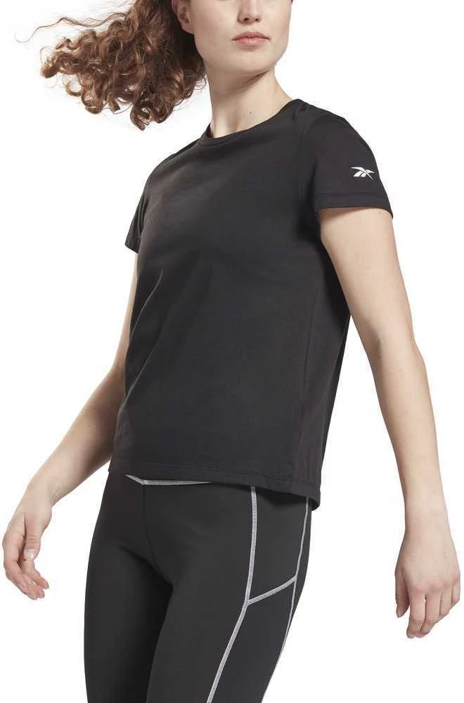 Reebok Palaidinė Moterims Wor Comm Cotton Tee Juodas GR9476