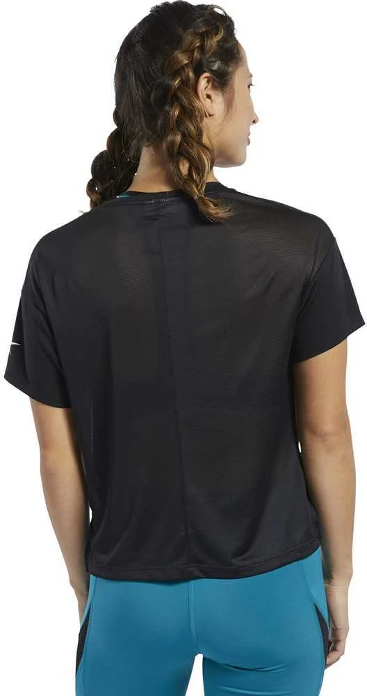 Reebok Palaidinė Moterims Wor Comm Poly Tee Juodas FQ0401