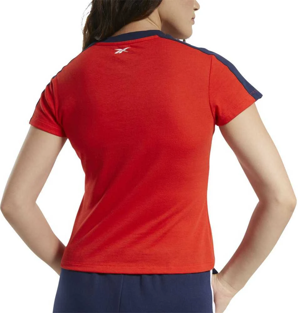 Reebok Palaidinė MoterimsTe Linear Logo Deta Raudona