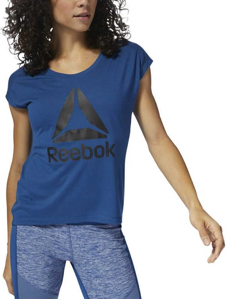 Reebok Palaidinė Wor Supremium 2.0 Tee Mėlyna D95466