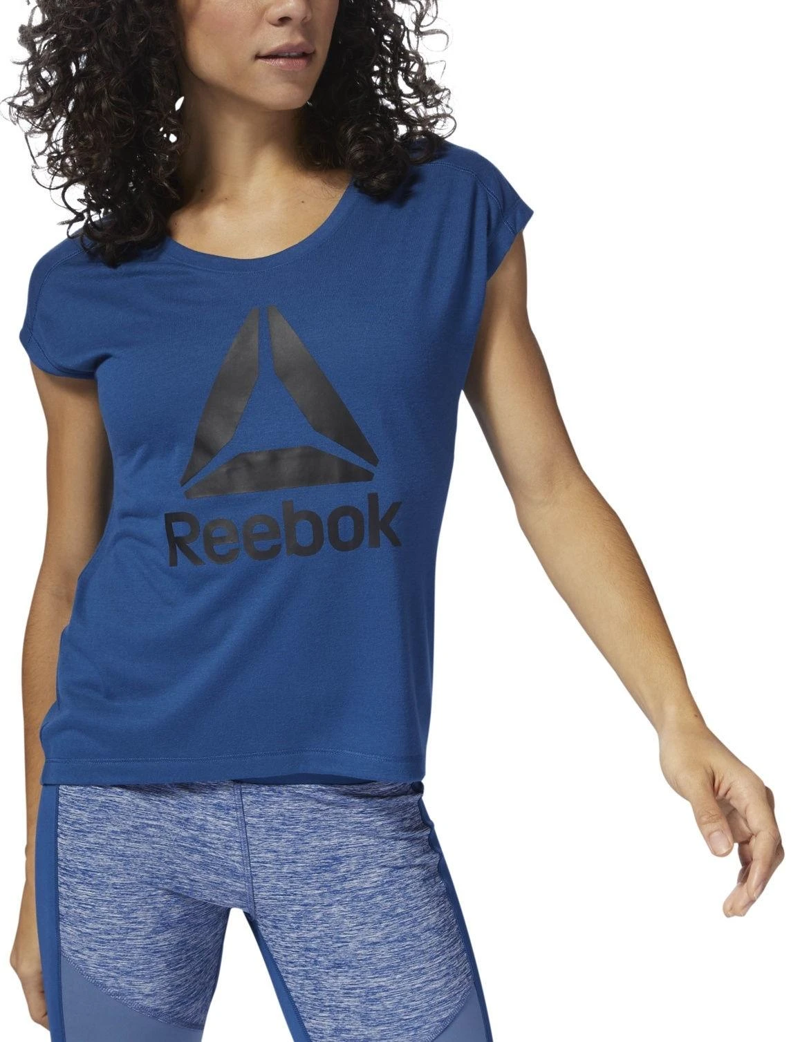 Reebok Palaidinė Wor Supremium 2.0 Tee Mėlyna D95466