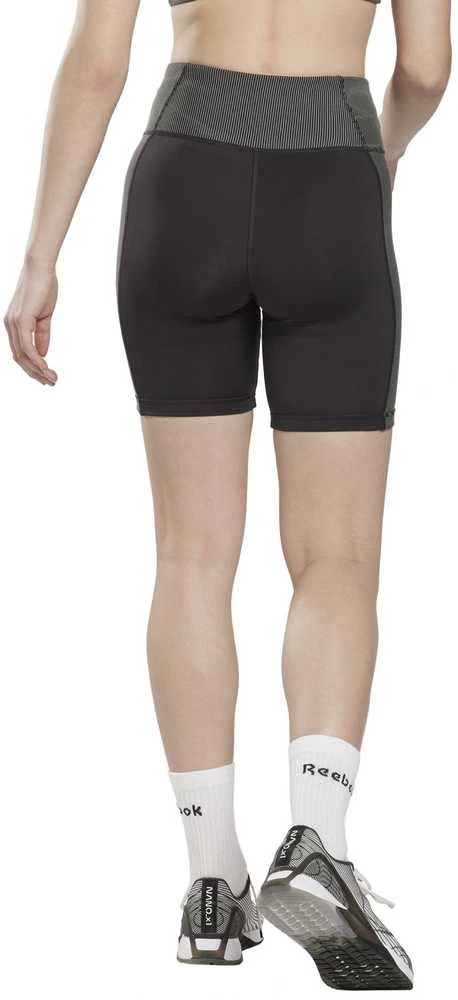 Reebok Šortai Moterims S Rib Legging Short Juodas HI6221