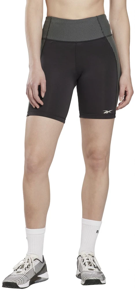 Reebok Šortai Moterims S Rib Legging Short Juodas HI6221