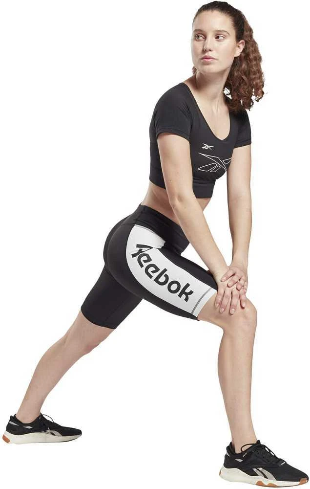 Reebok Šortai Moterims Te Linear Logo Shor Juodas GM9091