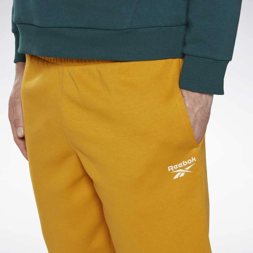 Reebok Šortai Vyrams Ri Left Leg Logo Short Geltona HJ9953