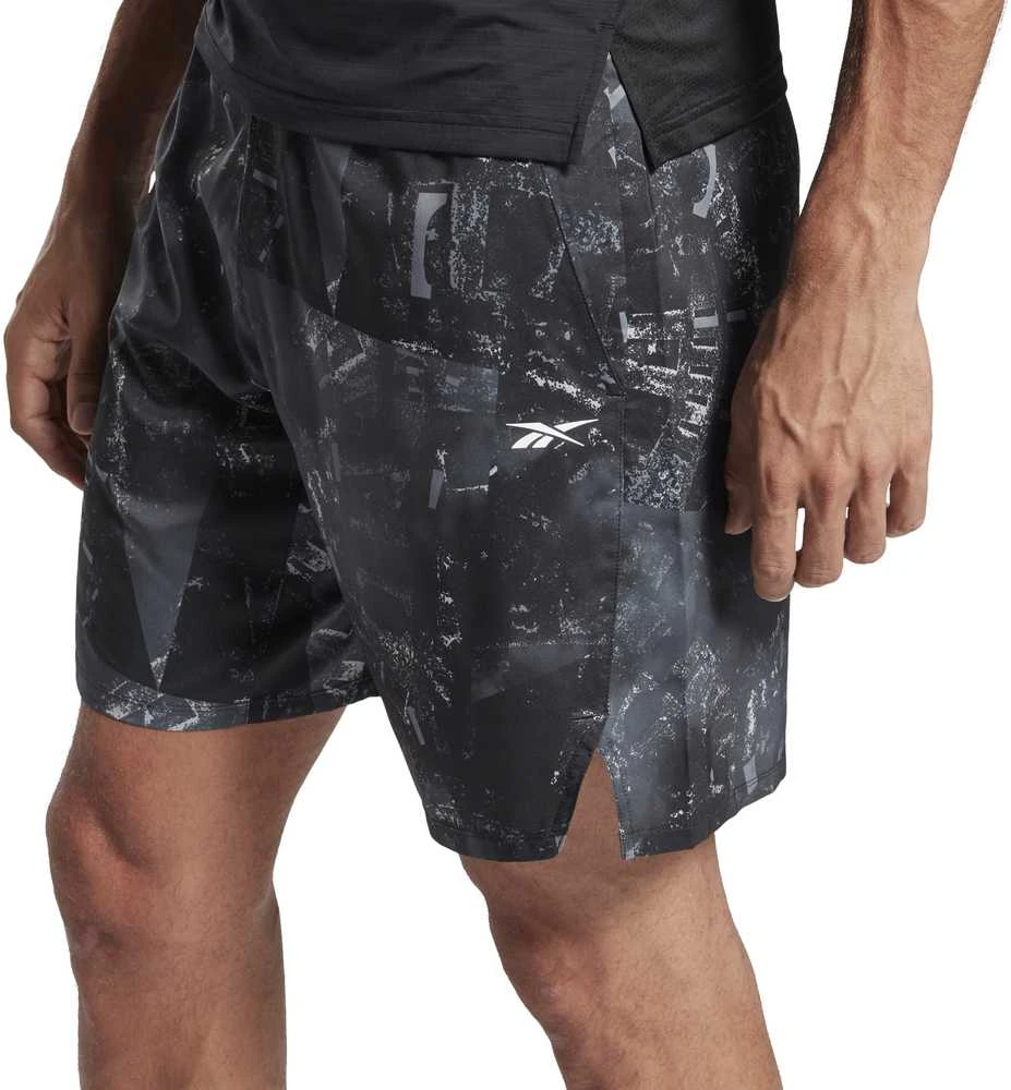 Reebok Šortai Vyrams Ts Epic Ltwt Aop Pilkas GJ6385