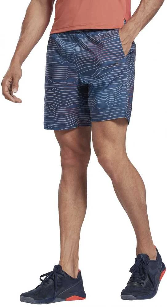 Reebok Šortai Vyrams Ts Speed 2.0 Aop Short Mėlyna H46610