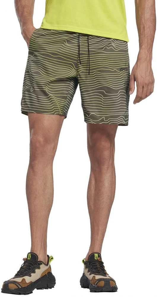 Reebok Šortai Vyrams Ts Speed 2.0 Aop Short Žalias H46611
