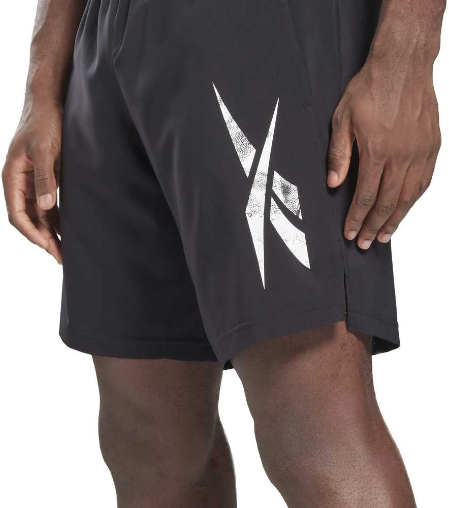 Reebok Šortai Vyrams Wor Woven Graphic Juodas GL3181
