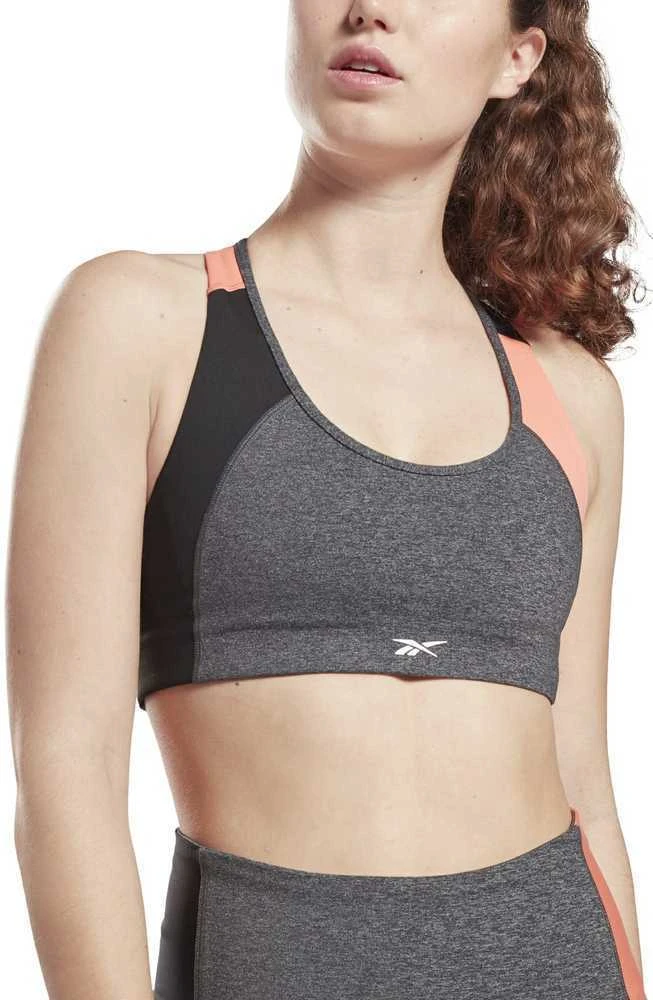 Reebok Sportinė Liemenėlė Moterims Ts Lux Racer Bra Pa Pilkas GP3413