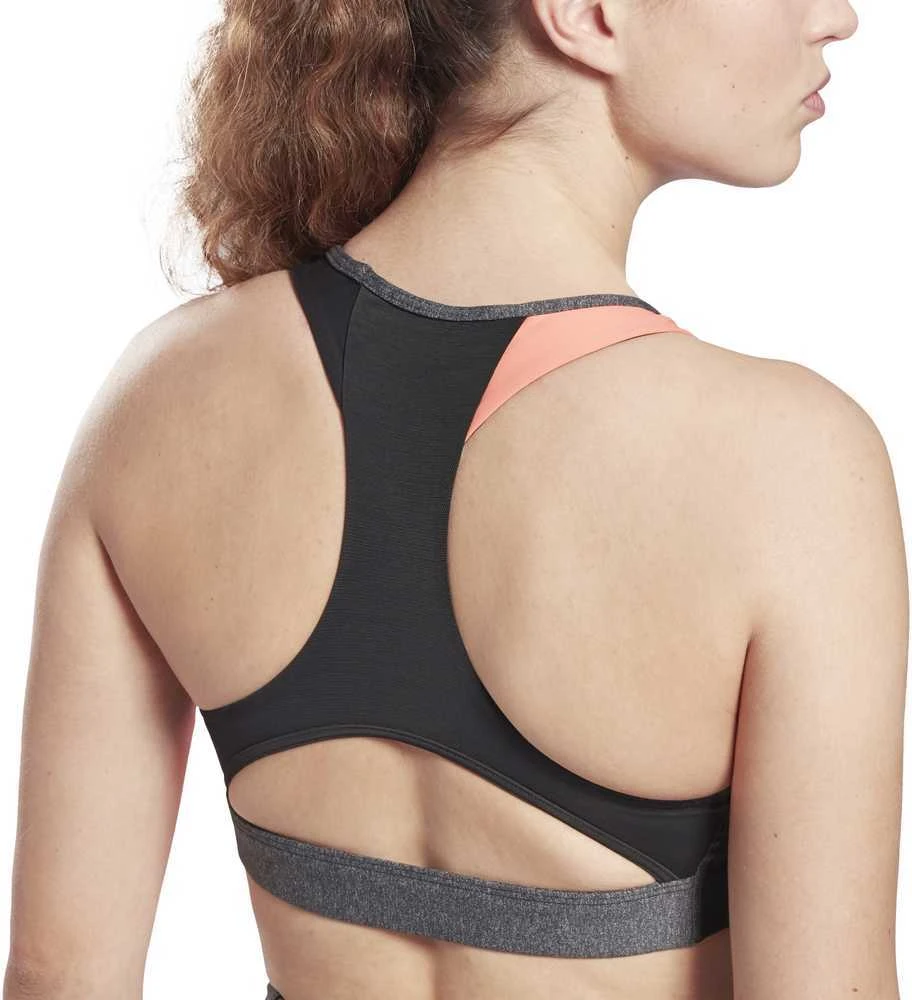 Reebok Sportinė Liemenėlė Moterims Ts Lux Racer Bra Pa Pilkas GP3413