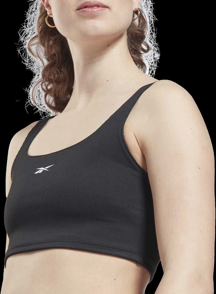 Reebok Sportinė Liemenėlė Moterims Wor Rib Bralette Juodas GS1953