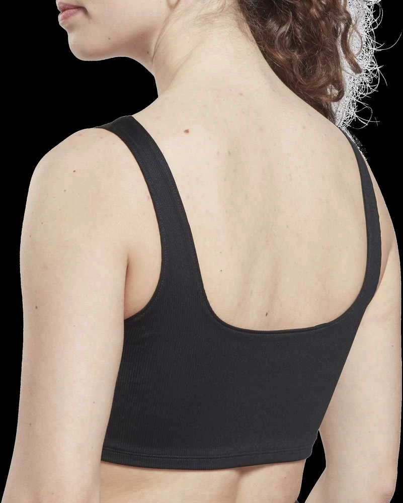 Reebok Sportinė Liemenėlė Moterims Wor Rib Bralette Juodas GS1953