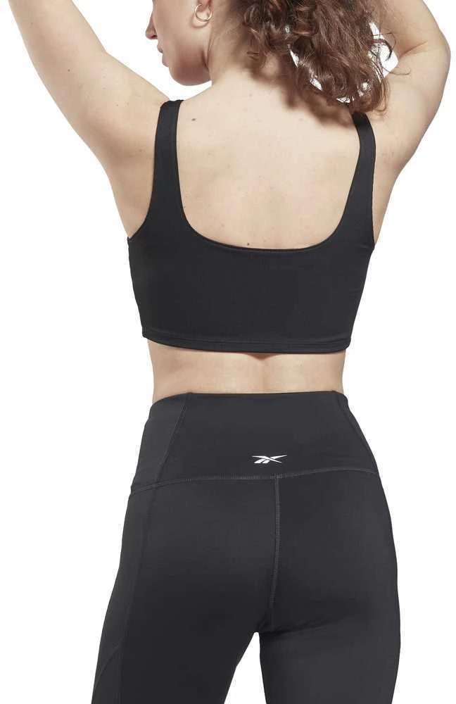 Reebok Sportinė Liemenėlė Moterims Wor Rib Bralette Juodas GS1953