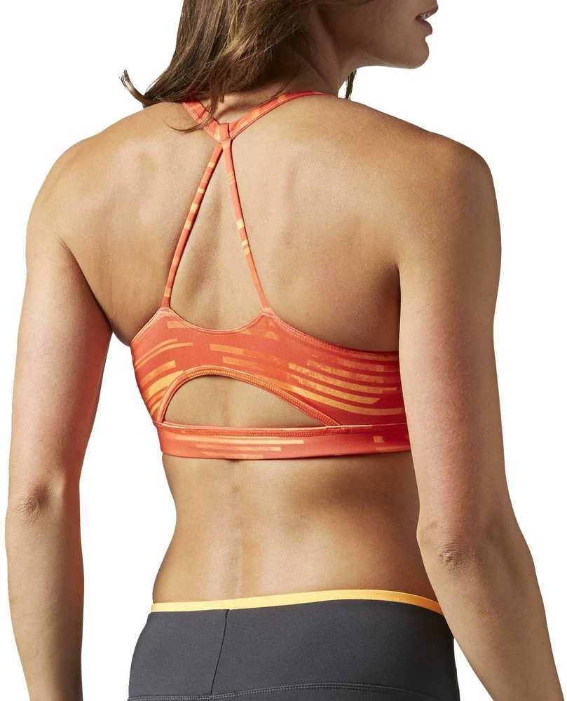 Reebok Sportinė Liemenėlė WOR TRI BACK BRA Oranžinis BK4194