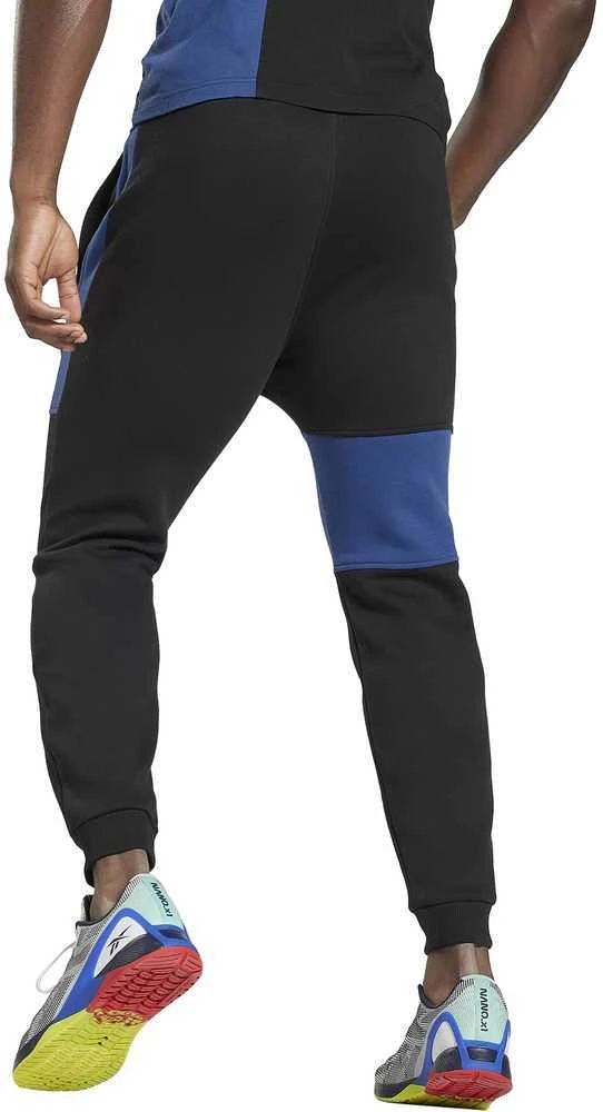 Reebok Sportinės Kelnės Vyrams Evostripe Crew Medium Mėlyna Juodas HG3191